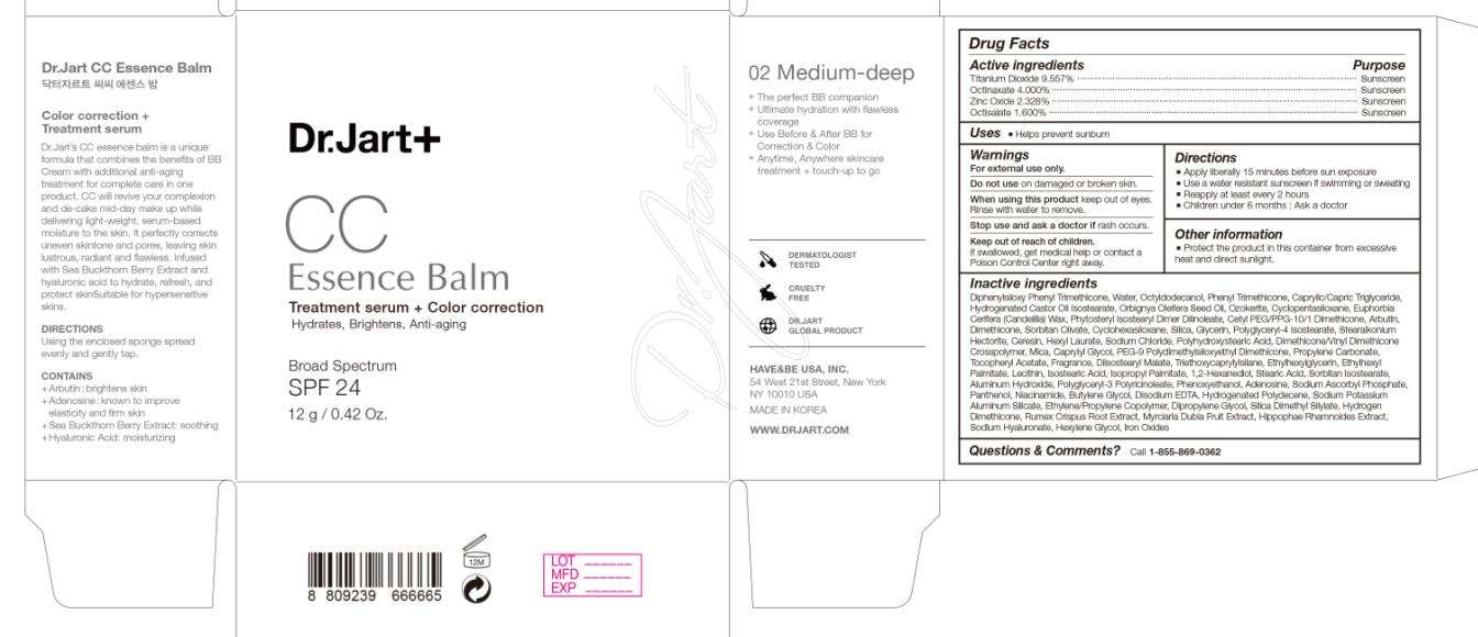 Dr.Jart CC Essence Balm 02 Medium - Deep